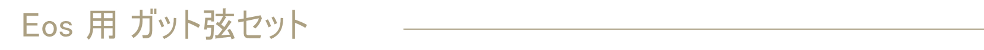Eos用 弦セット